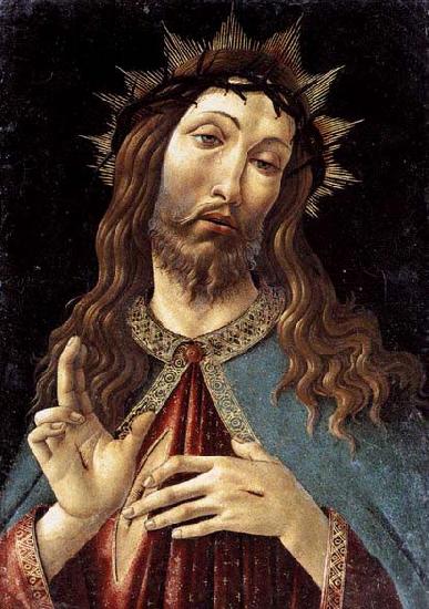 BOTTICELLI, Sandro Christ Crowned with Thorns Norge oil painting art